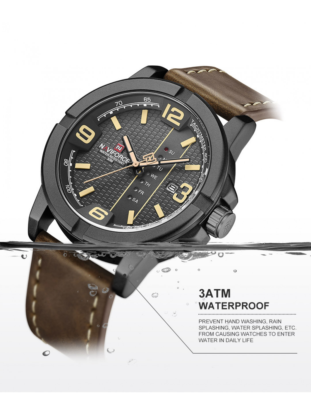 Мужские часы Naviforce 9177 BYDBN