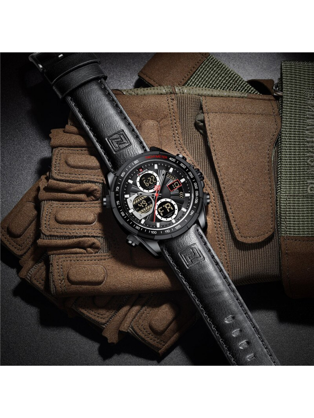 Мужские часы Naviforce 9197L. BWB